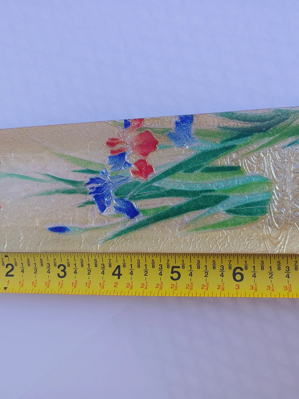 Japanese Style Iris Decorative Tray